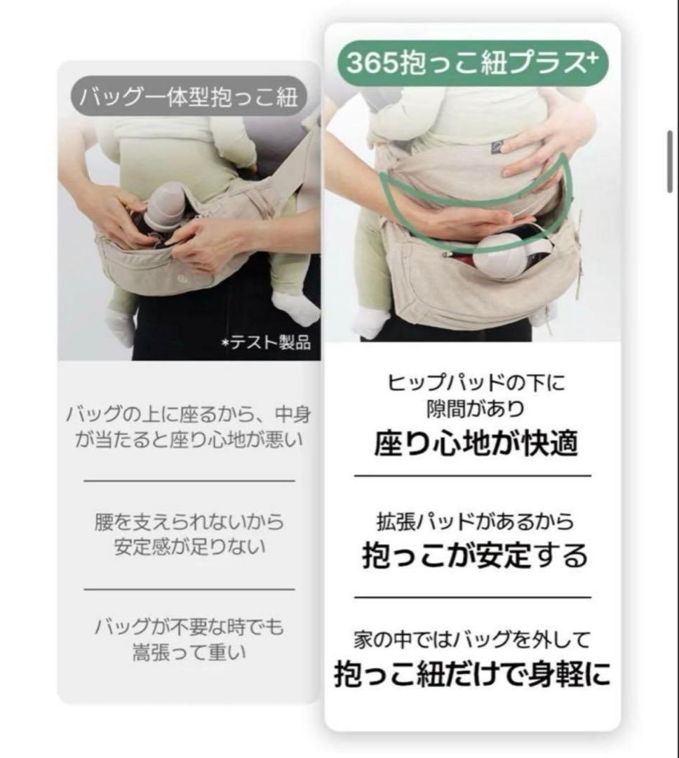 グスケット365抱っこ紐Plus グレーレオパード