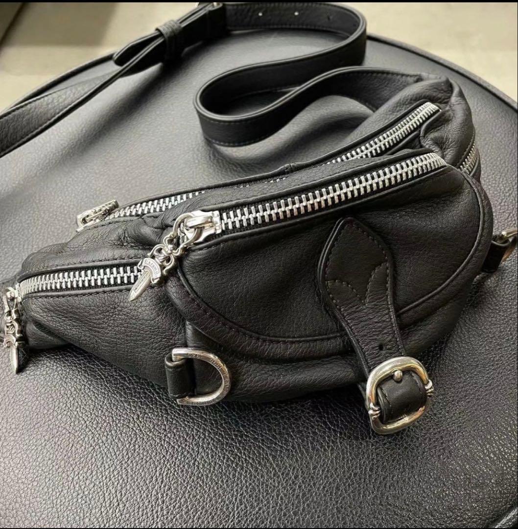 ◆大容量スナットパック ウエストバック ボディバッグ ダガー 付きで超カッコいい