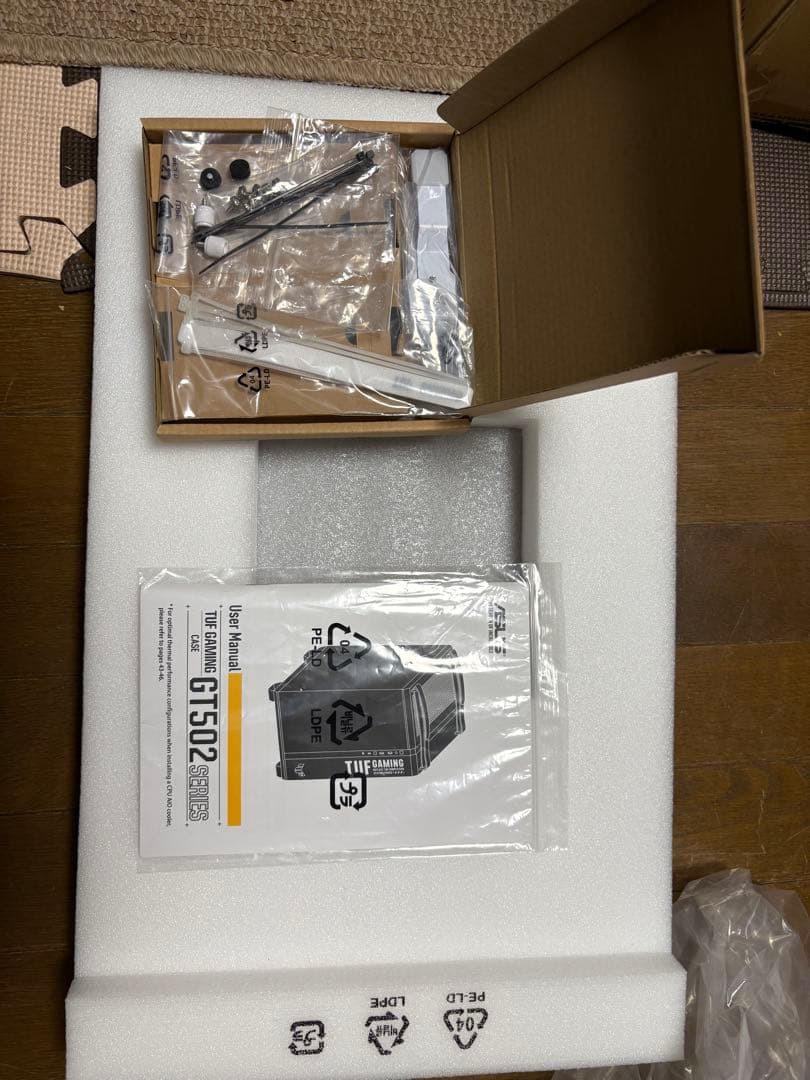 TUF GAMING GT502 ホワイト PCケース