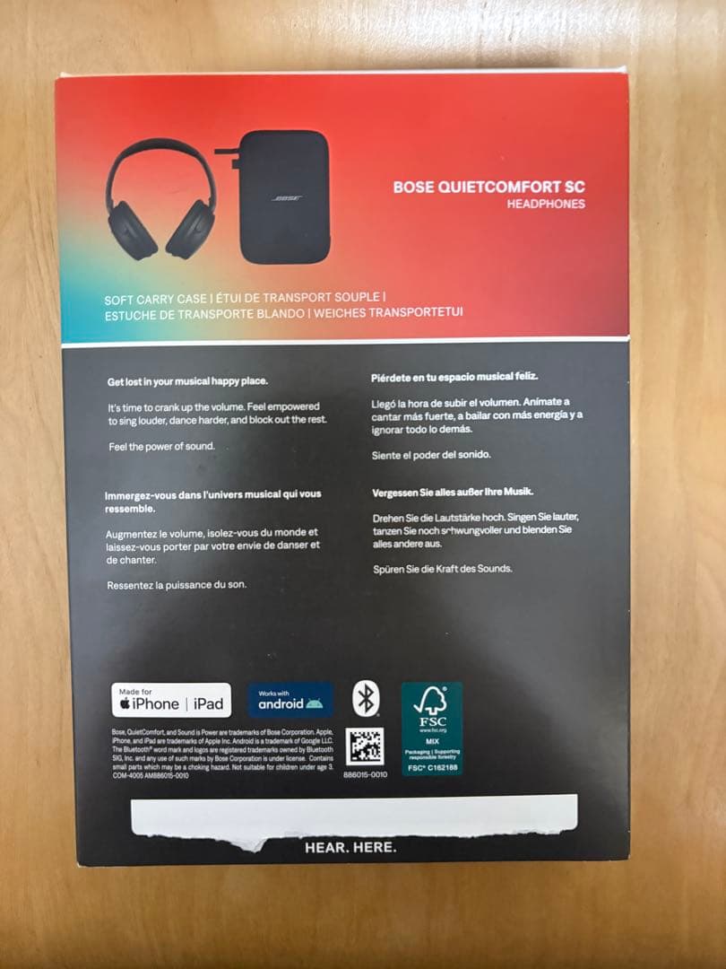 ヘッドホン BOSE QuietComfort Headphones