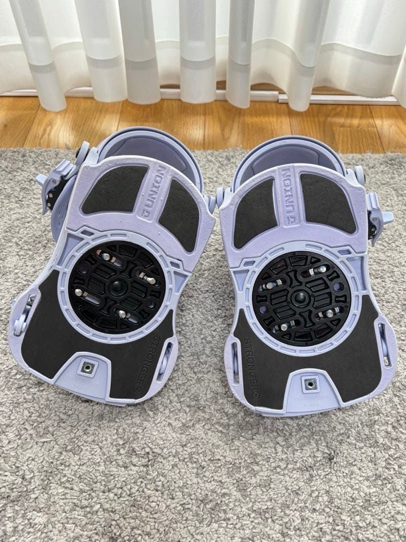 Union Trilogy スノーボードビンディング ライトブルー