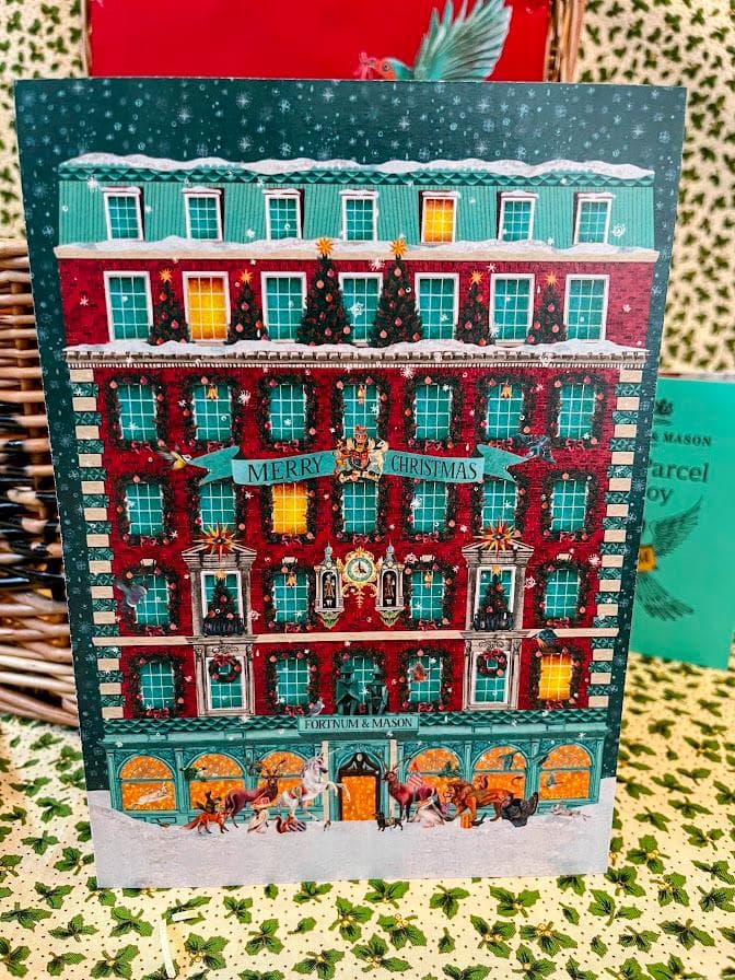 【可愛すぎ…超レア】新作「サンタさんからの手紙ハンパー・バスケット」フォートナム