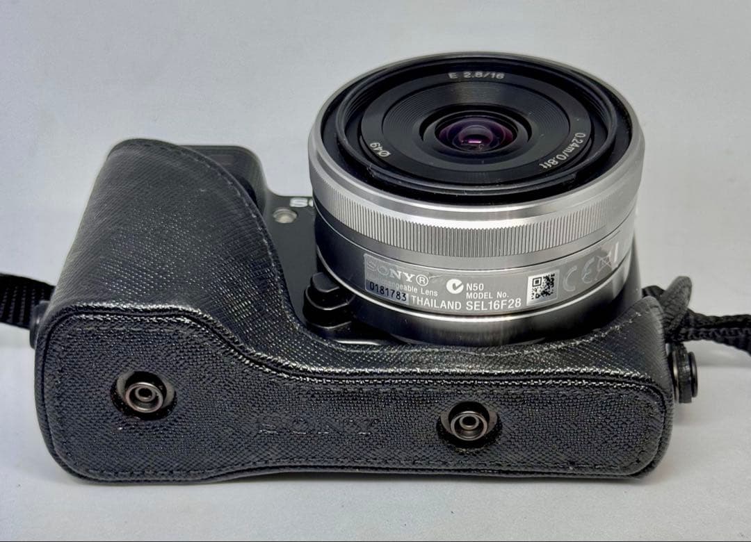 SONY NEX-5 16mm ワイド・魚眼 コンバーター セット 純正ケース付