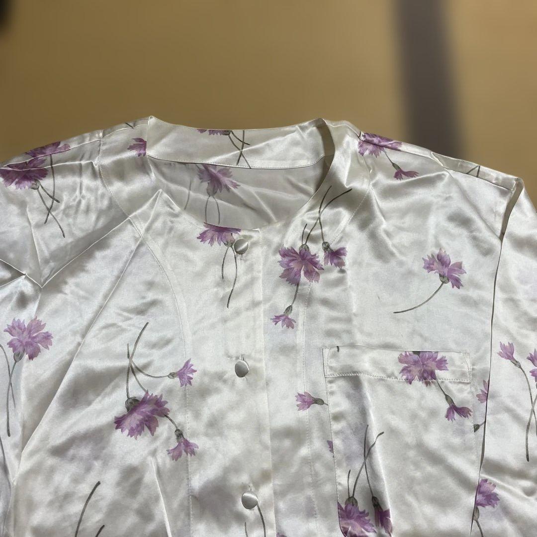 さ*ら様 花柄パジャマ　ワコール　絹