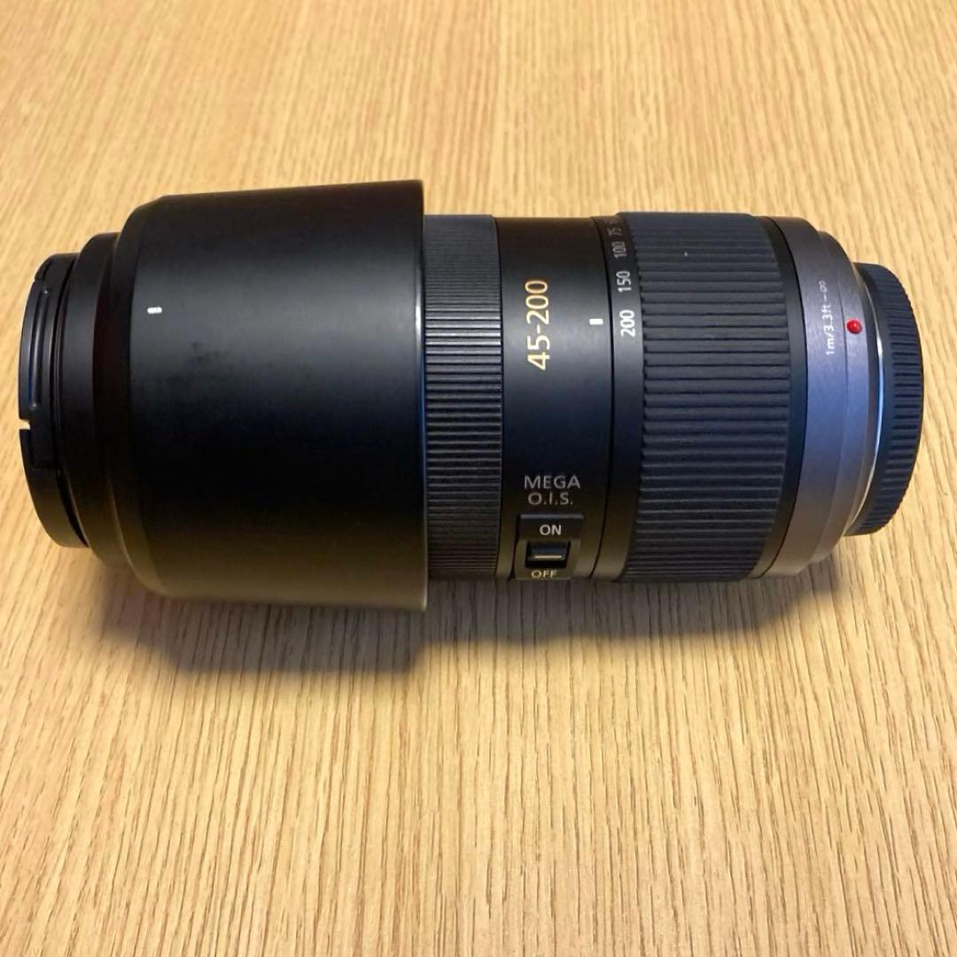 LUMIX G VARIO 45-200mm MEGA O.I.S ズームレンズ
