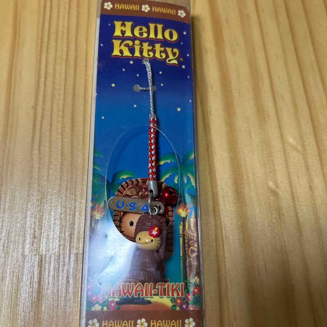 ハローキティ　ご当地根付け　ハワイ限定6点セット　日焼けキティ