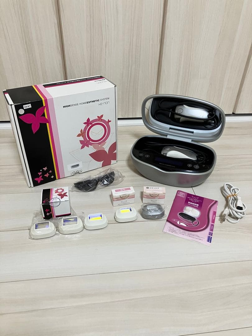 ケノン ver.4.1 kenon 脱毛 本体 カートリッジ付き