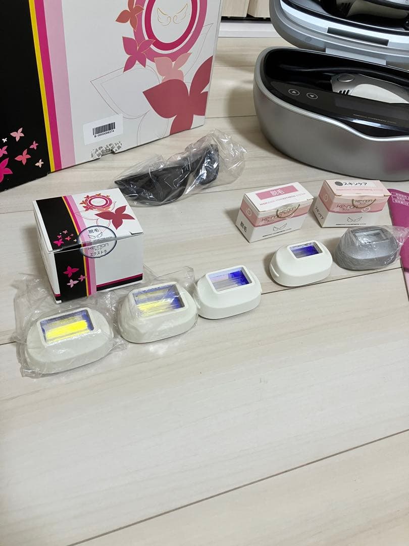 ケノン ver.4.1 kenon 脱毛 本体 カートリッジ付き