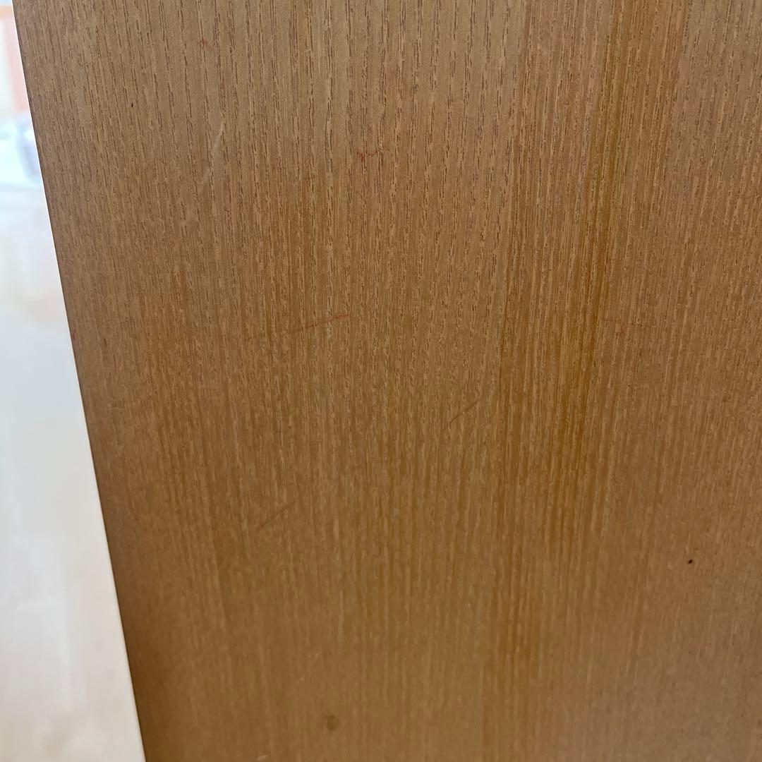 木製キャビネット 引き出し付き キャスター付き