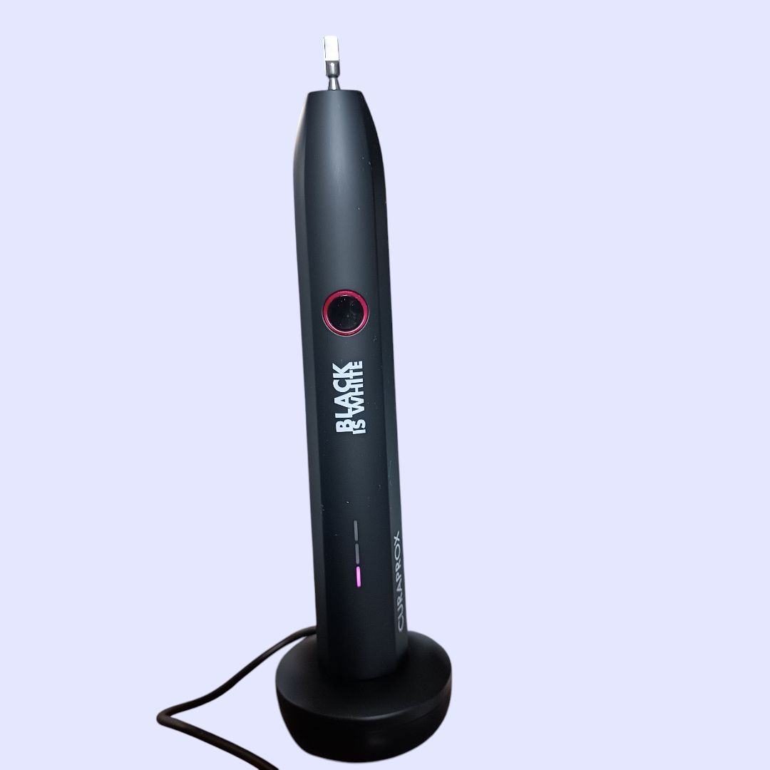 クラプロックス Blackiswhite 電動歯ブラシ本体＋粉歯磨き粉＋充電器