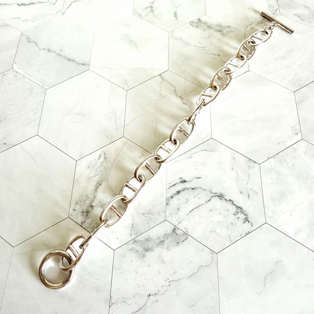 シェーヌダンクル シルバー925 アンカーチェーン GMサイズ 13コマ ブレス