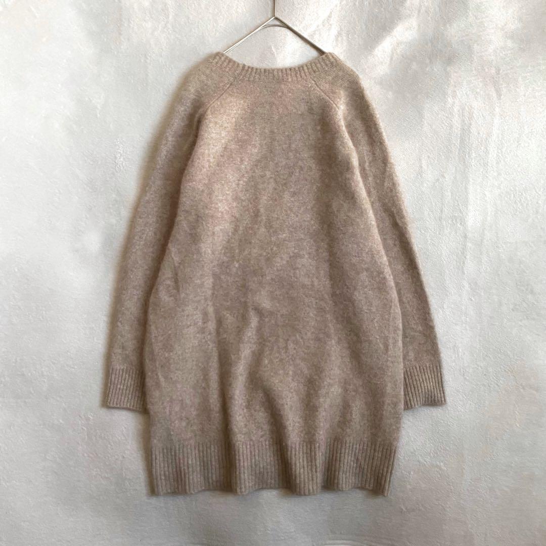 【ほぼ未使用✨】Plage ふわふわ　ウールカシミヤ深Vプルオーバー　柔らかい