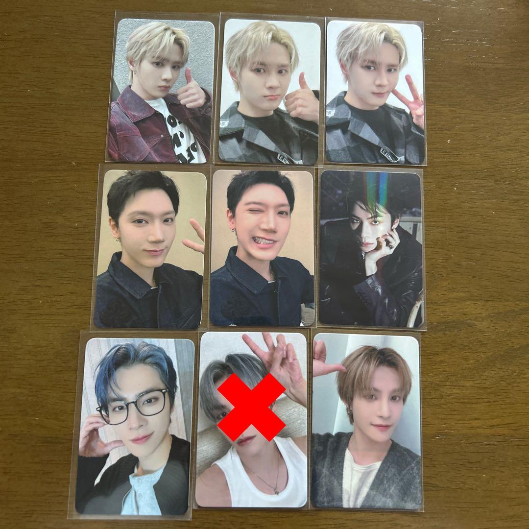 (9枚セット)wayv 白色定格 FREQUENCY 特典公式トレカ