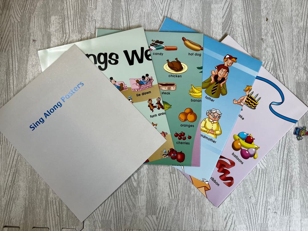 ディズニー 英語 シングアロング セット