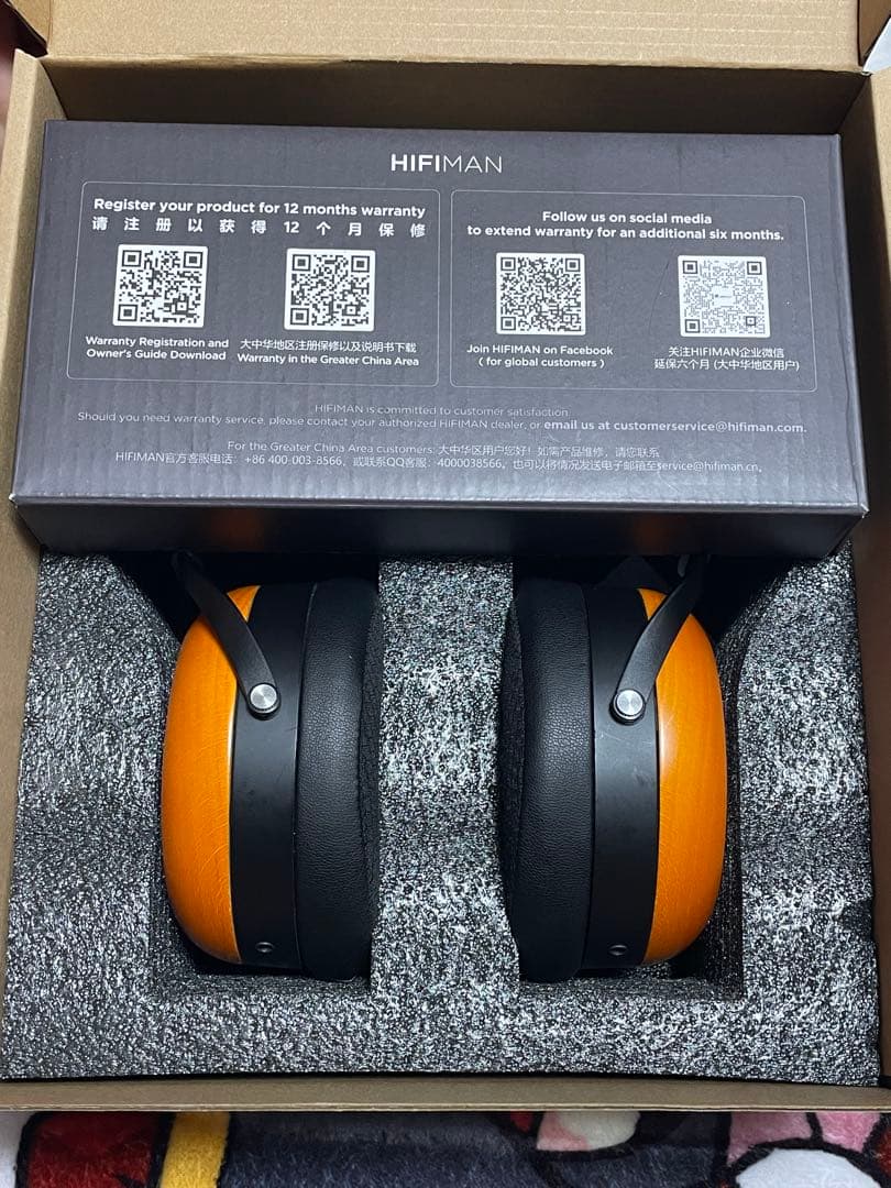 HIFIMAN SUNDARA Closed-back バランスケーブル付き