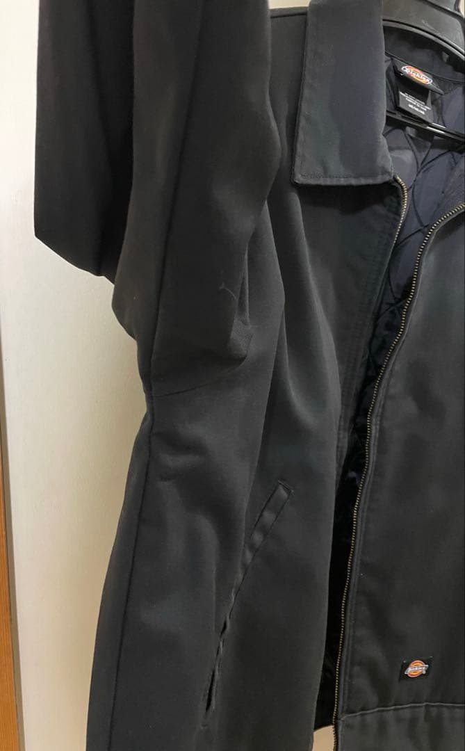 Dickies アイゼンハワージャケットRN 20597 ブラック　中綿入り