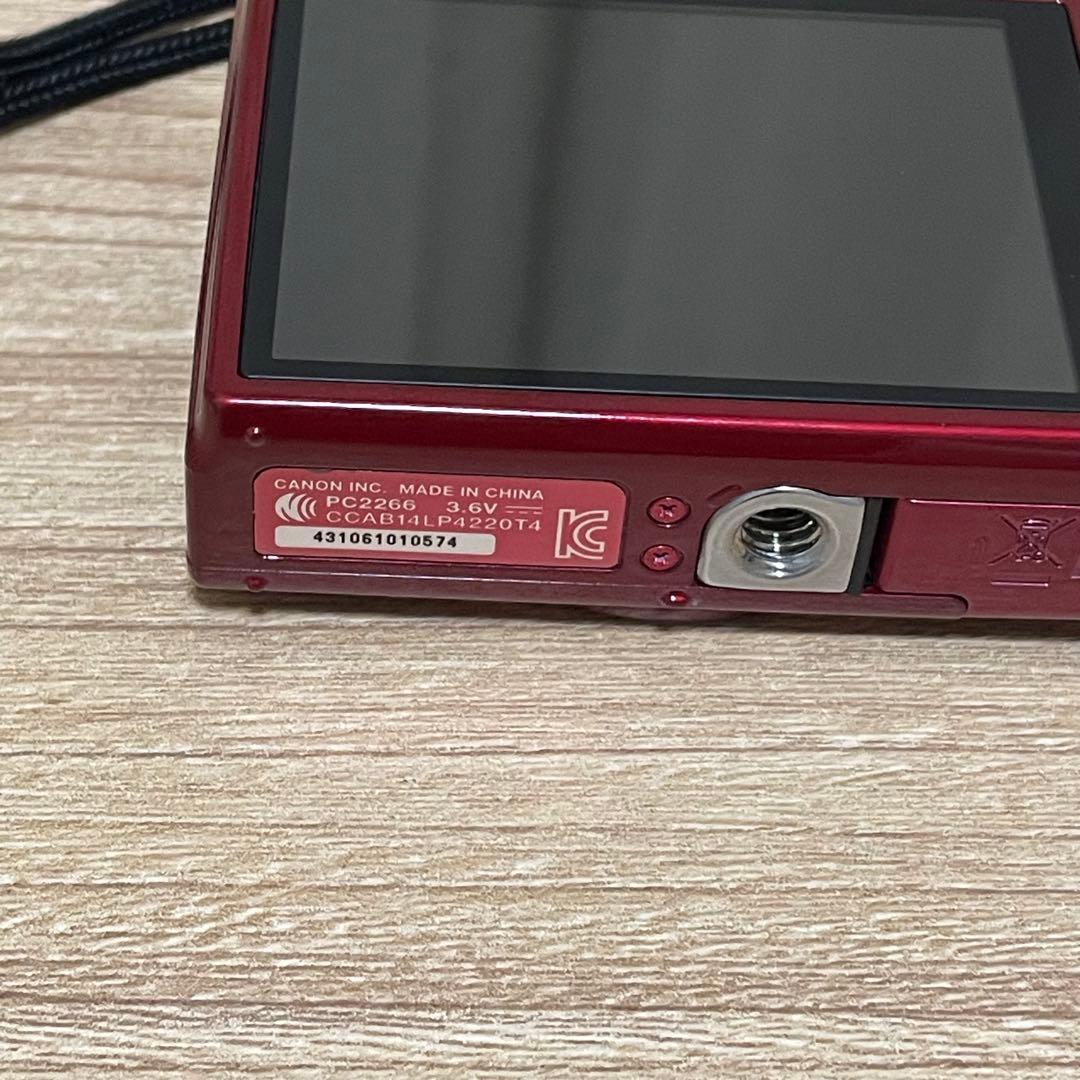 Canon IXY 190 レッド 動作確認済み　付属品完備