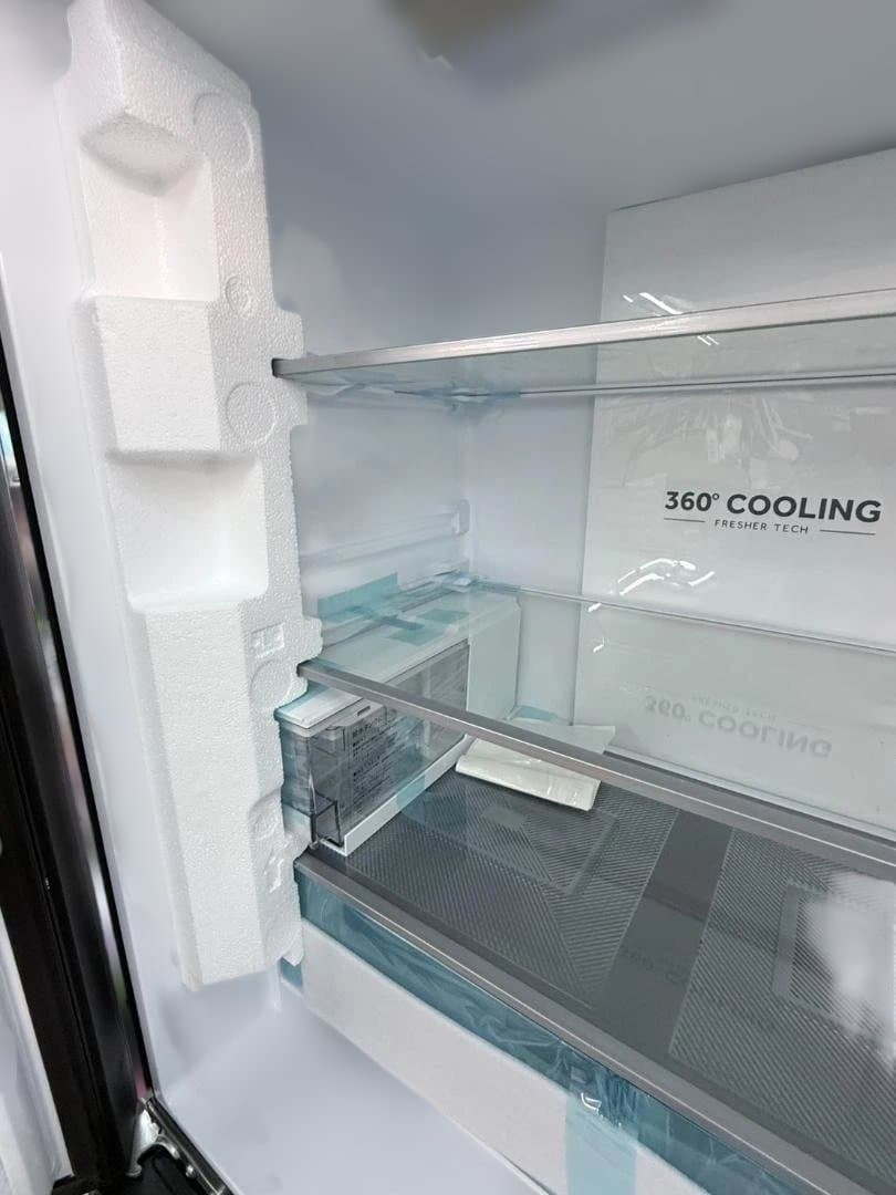 新品 25年製 Haier 470L 冷蔵庫 CŌRU JR-GX47B