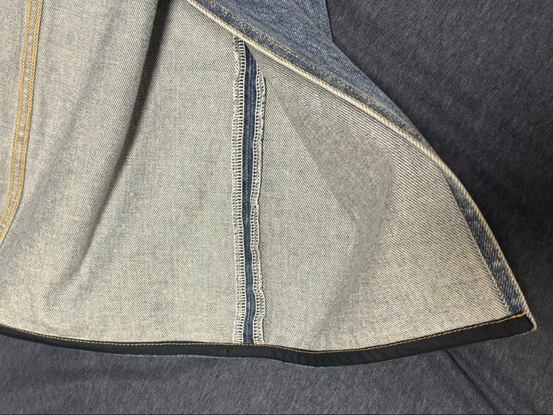 Whim Gazette デニムスリットスカート