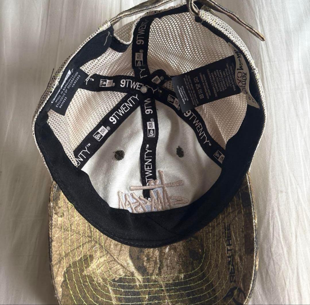 Stussy 9TWENTY 迷彩キャップ