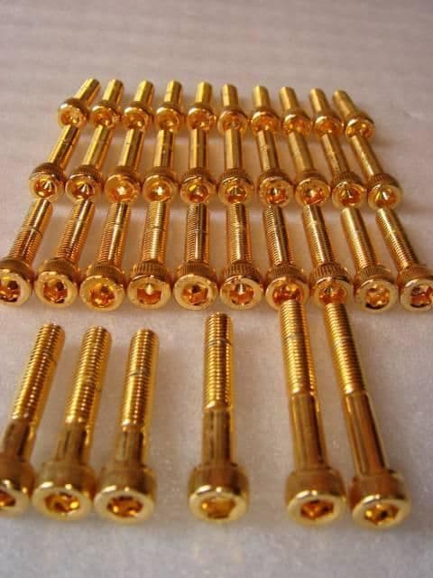 GS400 24金純正エンジンカバー用キャップボルト新品