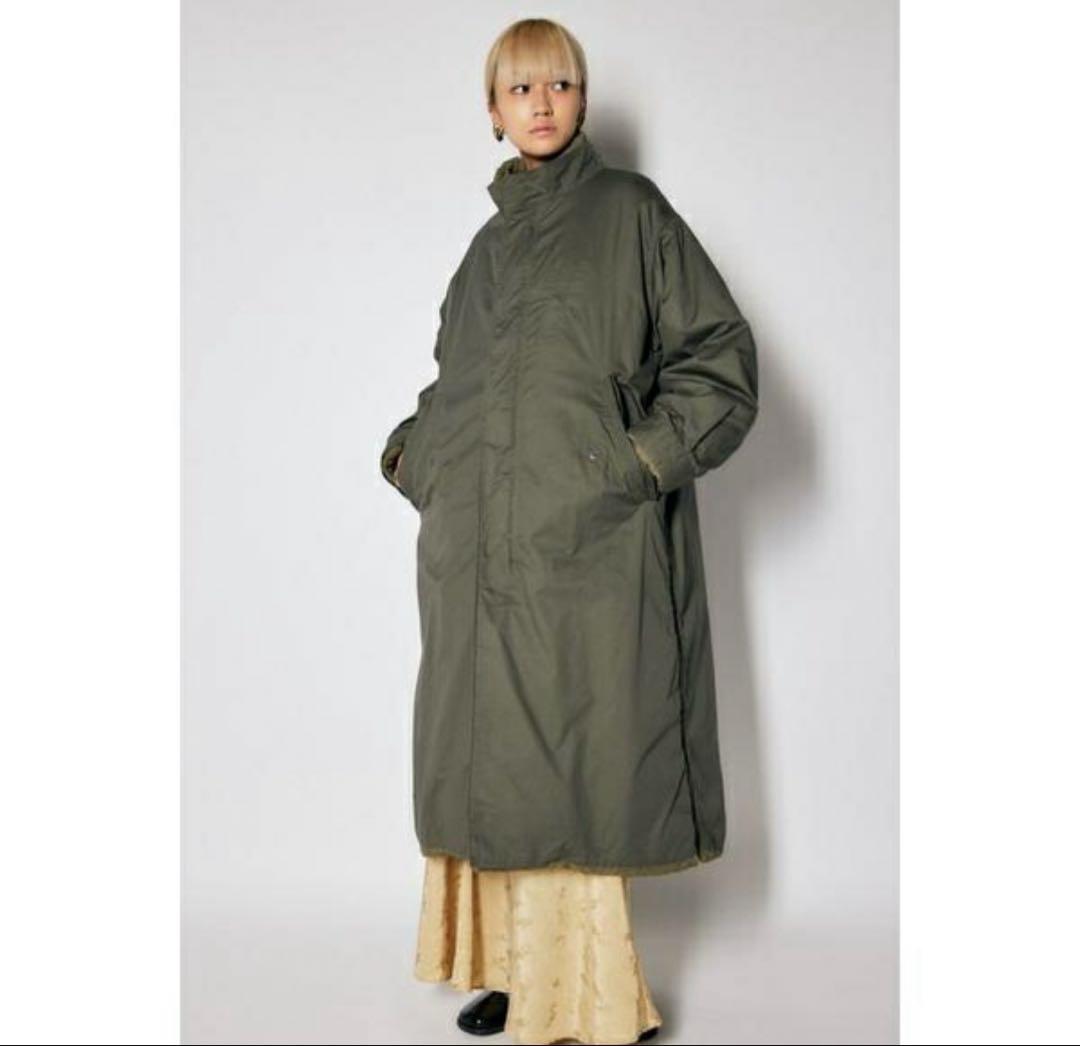 マウジー　REVERSIBLE PUFFER LONG ロングコート