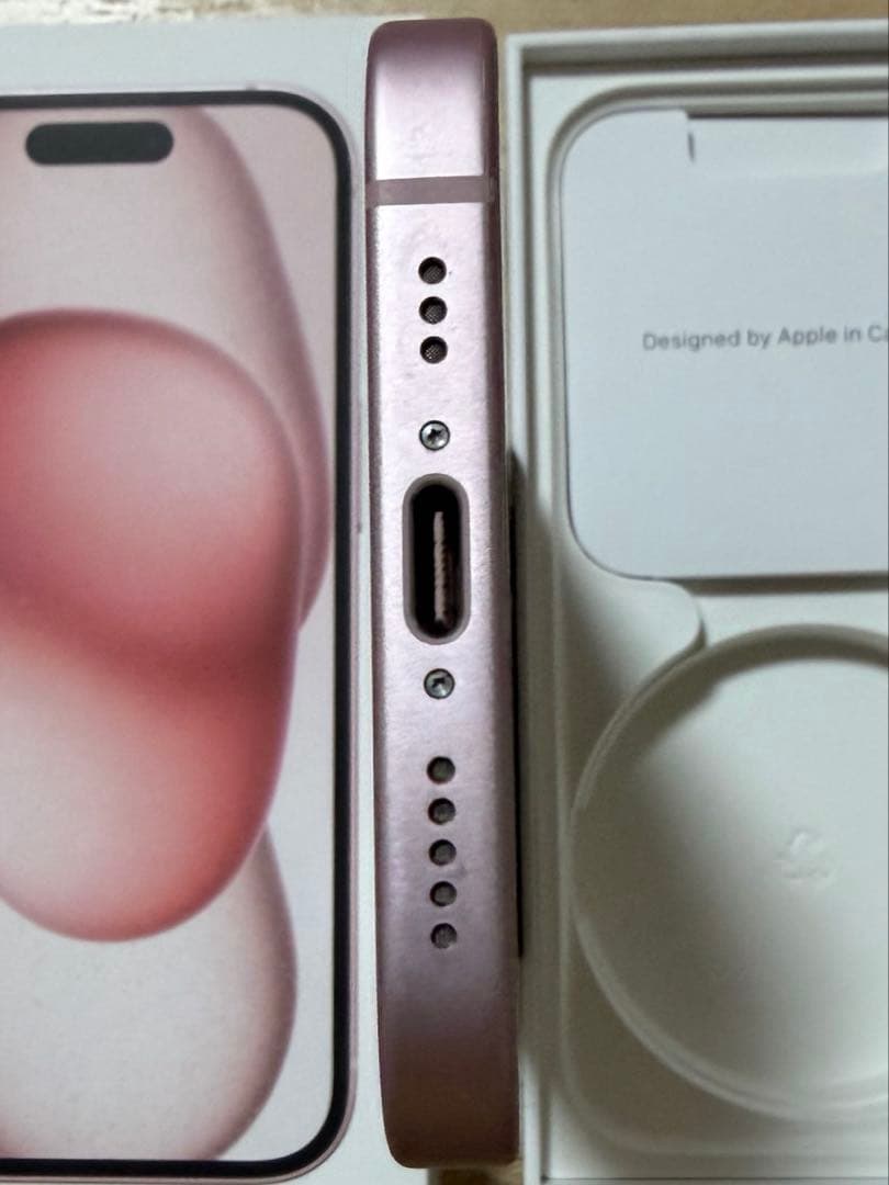 iPhone15 ピンク 128GB SIMフリー 残債なし 美品