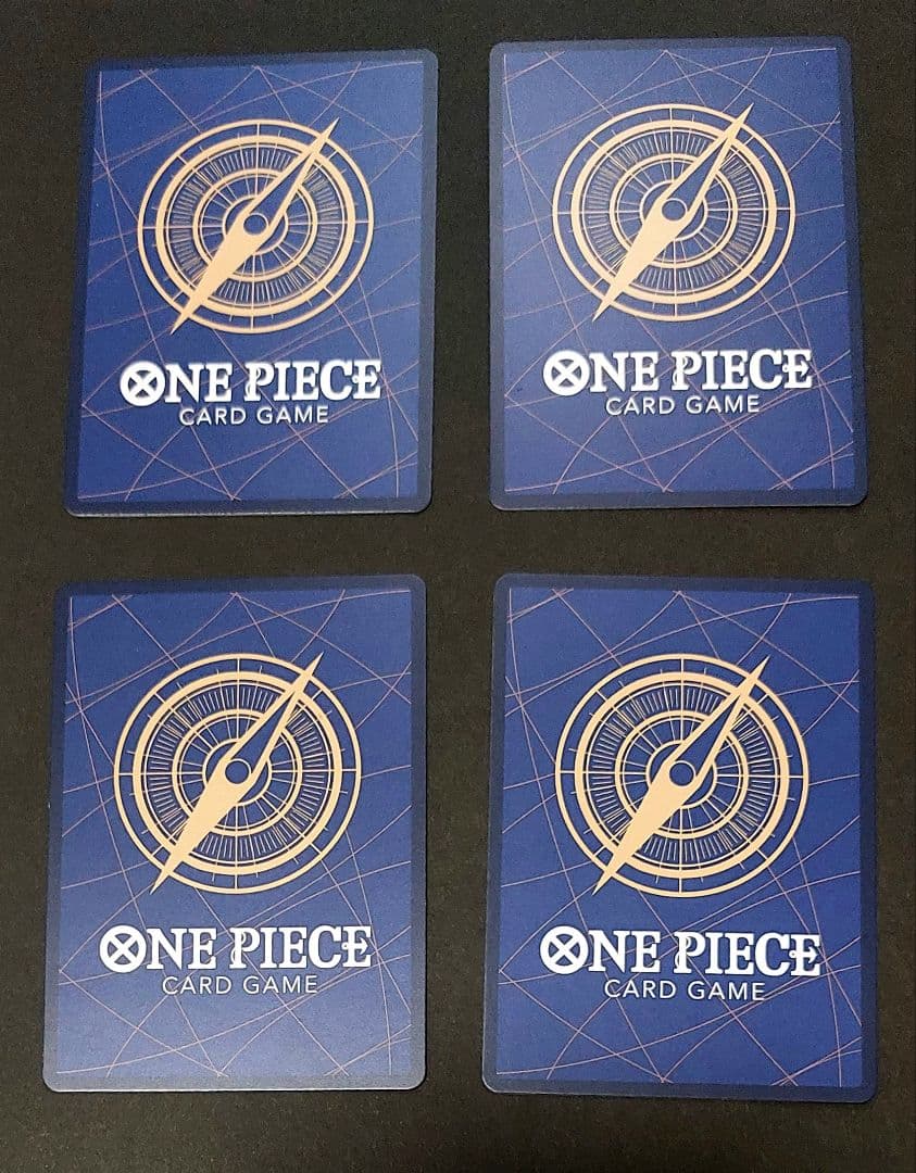 ワンピースカード　THE BEST モンキー・D・ルフィ　SEC4枚