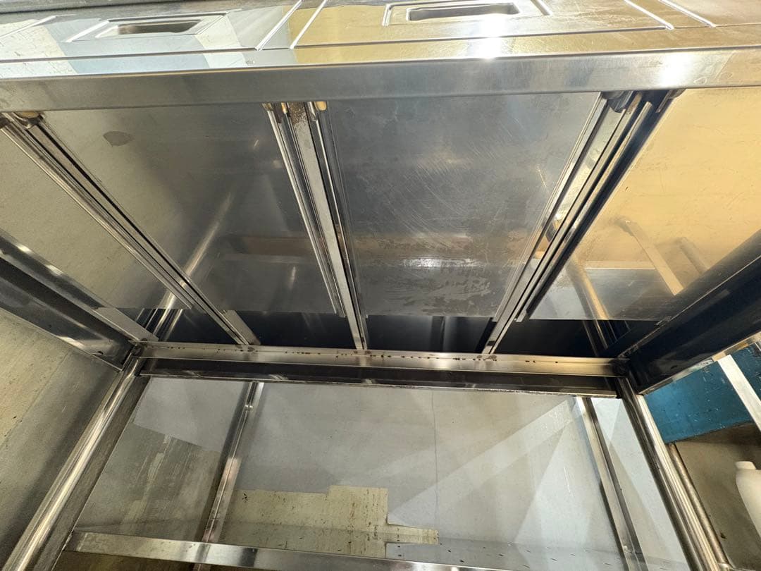 業務用調理台作業台 引き出し付き 2段ステンレス製 Used•美品