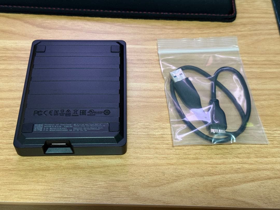 WD BLACK 2.5インチ 外付けHDD 5TB Game Drive