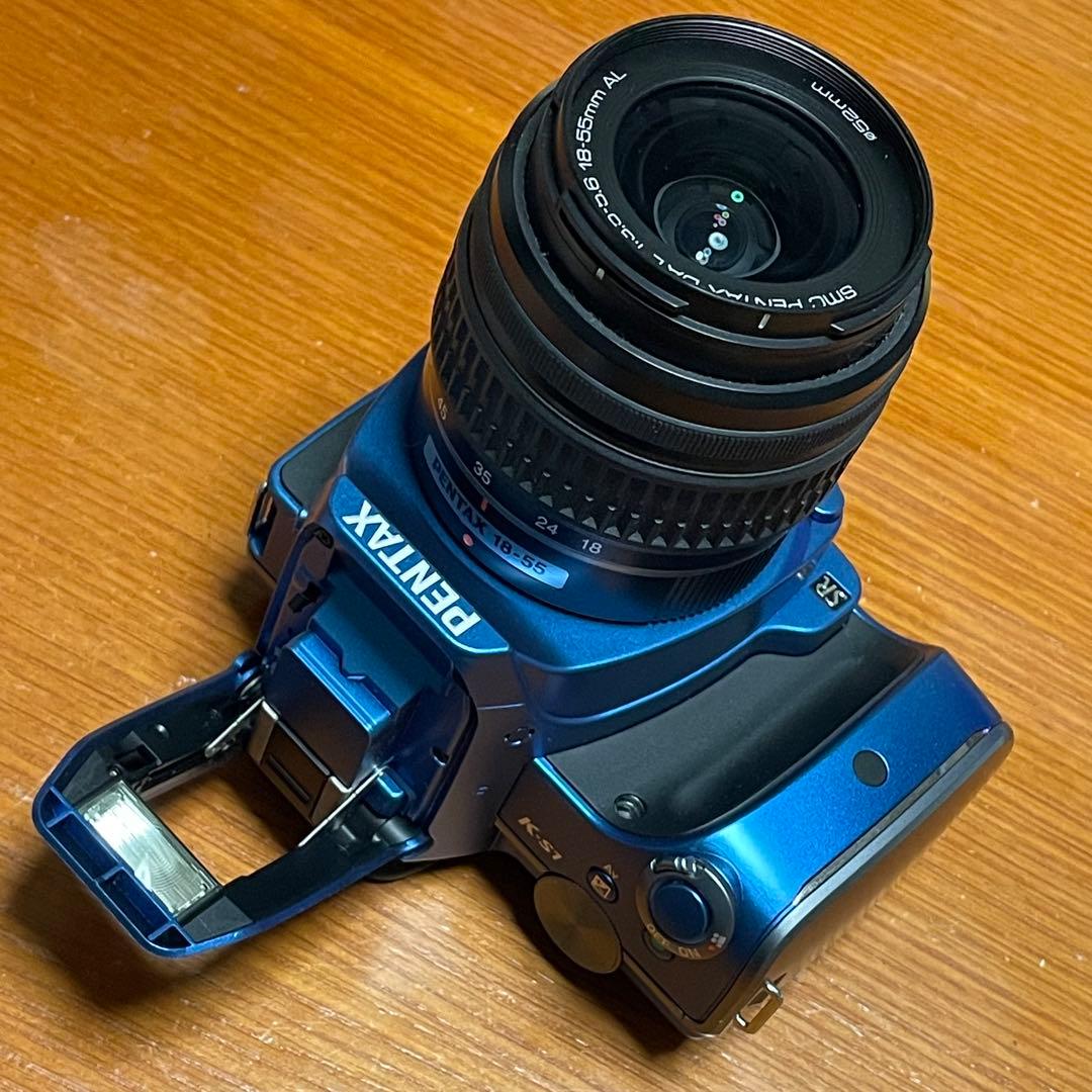 ペンタックス PENTAX K-S1 レンズキット ブルー 実用良品