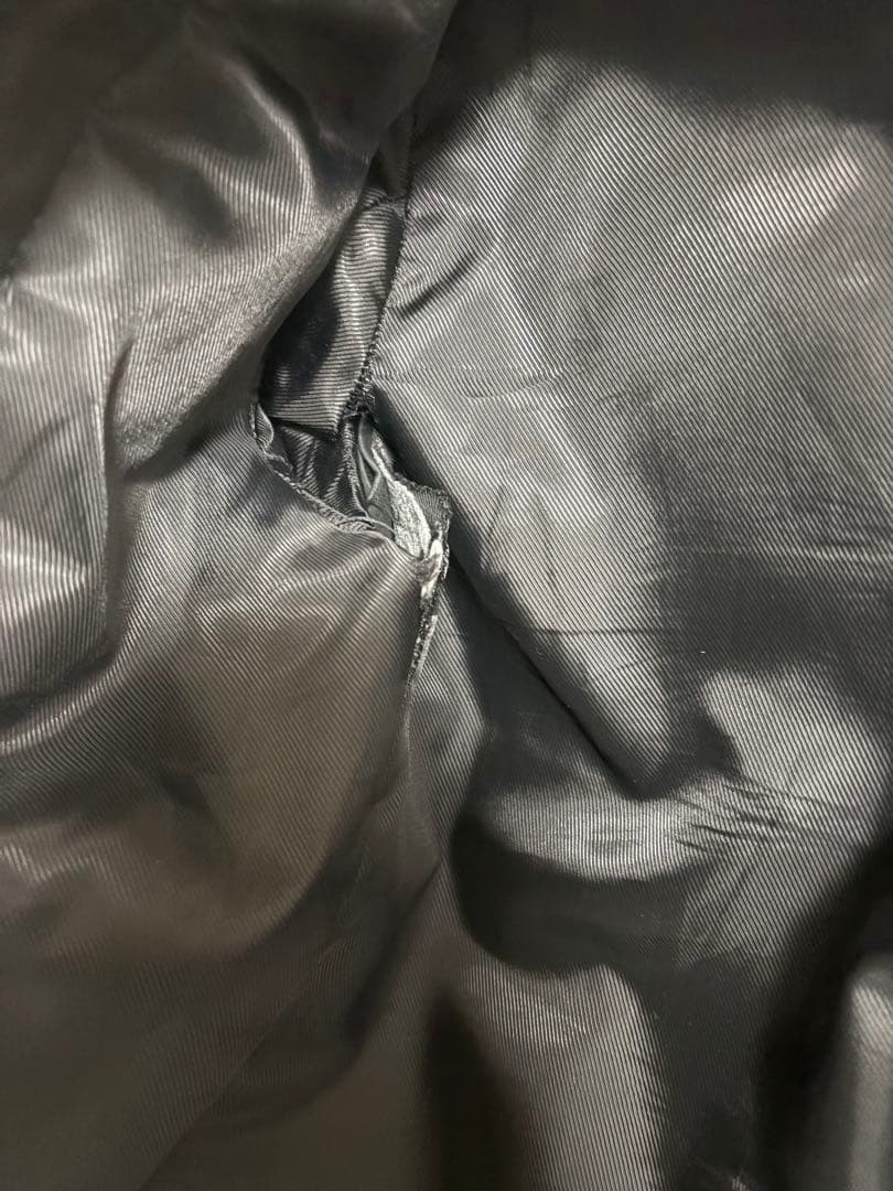 stud homme クロスポケット　レザージャケット