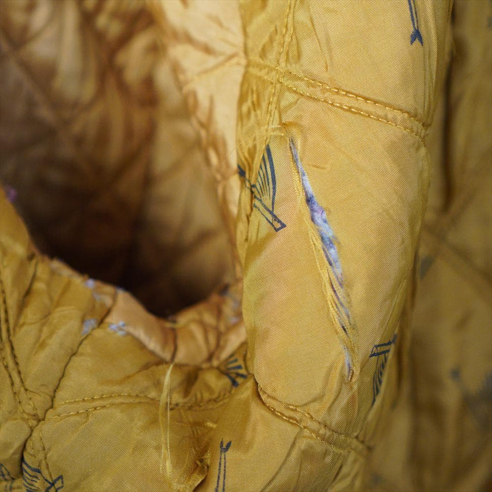 60s70s ビンテージ Catalina 中綿ブルゾン 黒灰 黒白