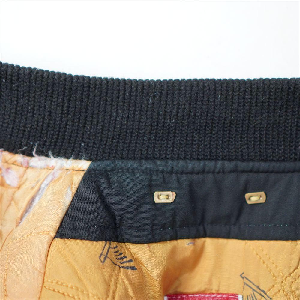 60s70s ビンテージ Catalina 中綿ブルゾン 黒灰 黒白