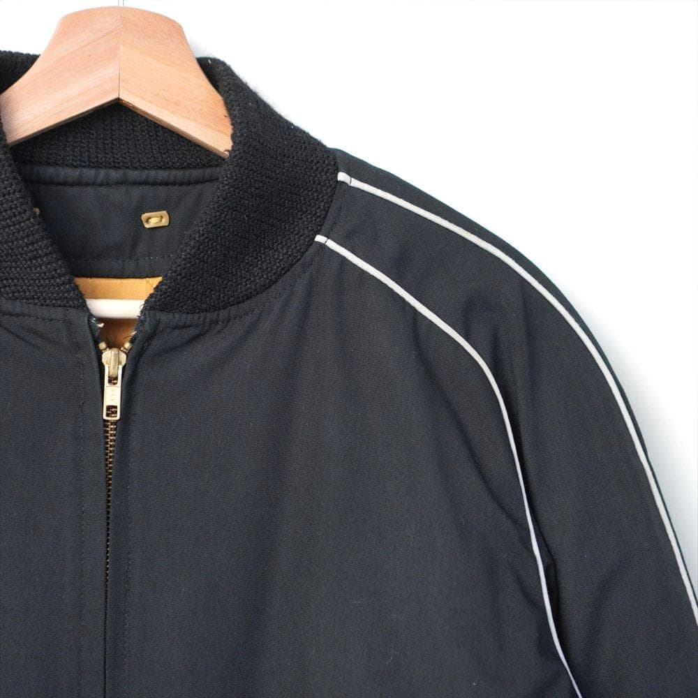 60s70s ビンテージ Catalina 中綿ブルゾン 黒灰 黒白