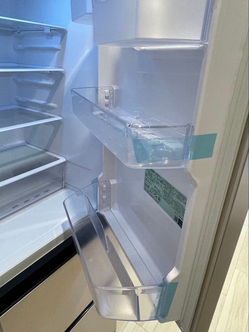 塩*福様 HITACHI 冷蔵庫 透明棚 LED照明付きR-V32TV