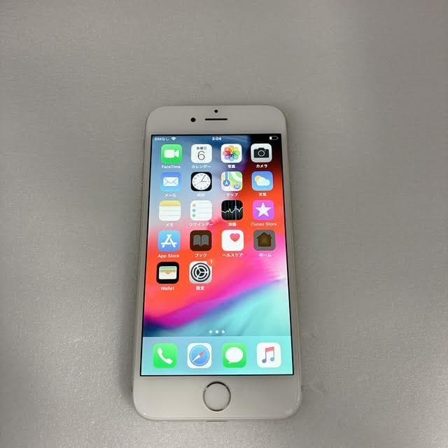 【美品】iPhone6 64GB シルバー バッテリー100%