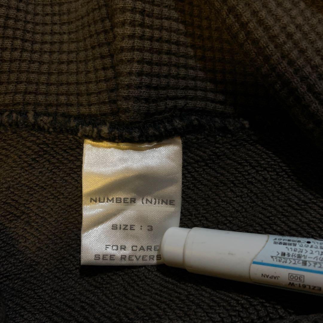 NAMBER(N)INE タイム期　散弾スカルパーカー　サイズ3