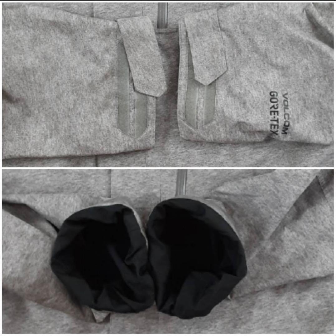 美品 XL◎VOLCOM スノボウェアセットアップ ゴアテックス ボルコム