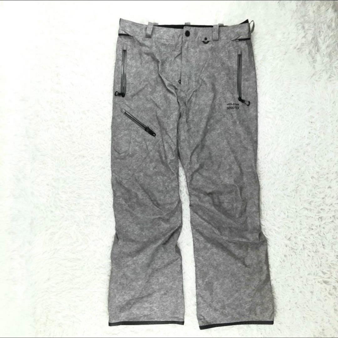 美品 XL◎VOLCOM スノボウェアセットアップ ゴアテックス ボルコム