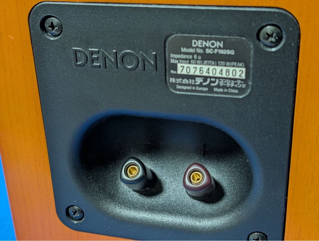 DENON ブックシェルフスピーカー SC-F102SG 2台セット