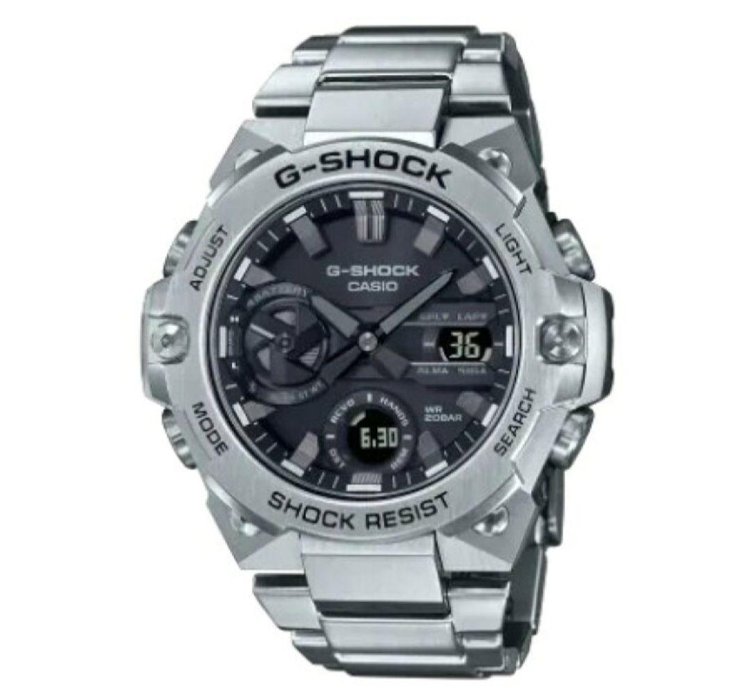 超人気 カシオ　G-SHOCK　G-STEEL GST-B400D-1AJF