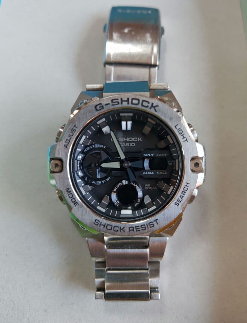 超人気 カシオ　G-SHOCK　G-STEEL GST-B400D-1AJF