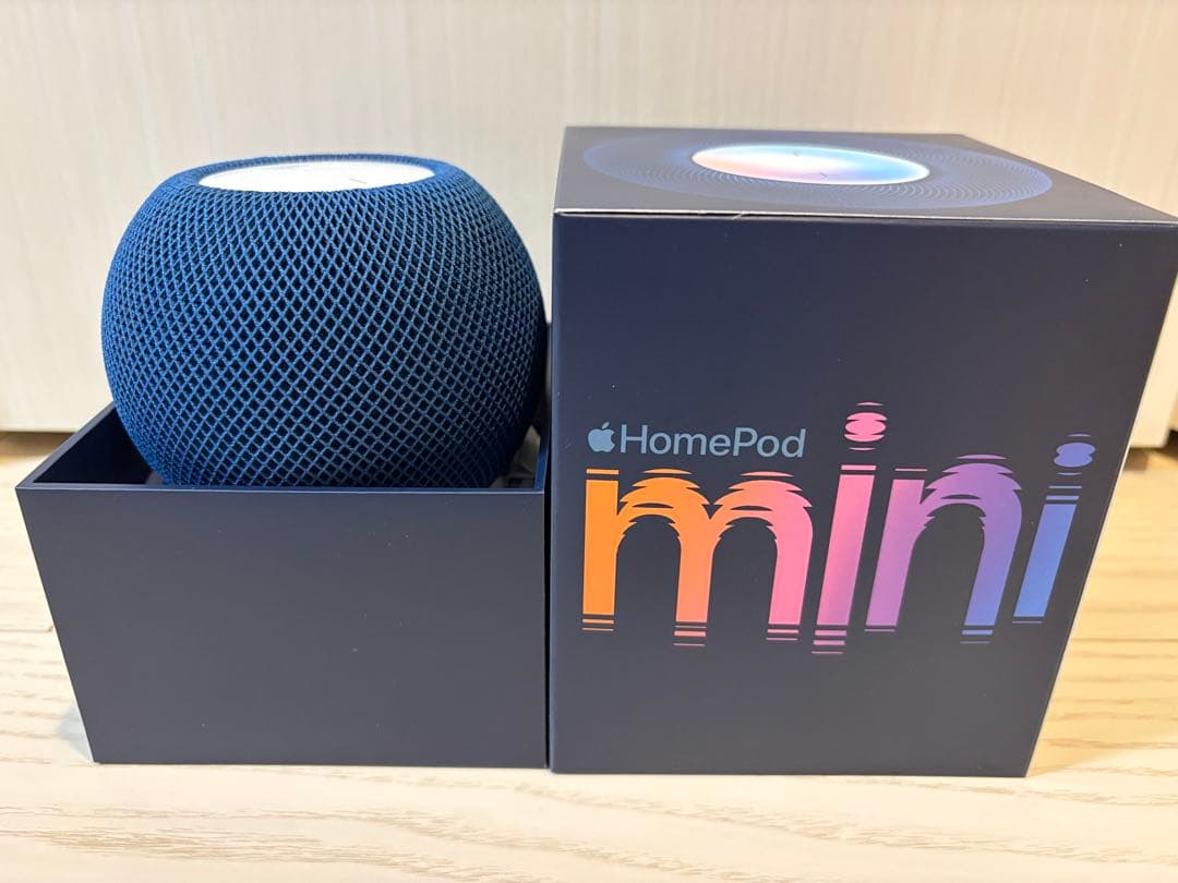 Apple Pod mini ブルー（2個セット）