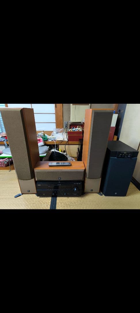 YAMAHA AVアンプ AX-V765 スピーカー NS-120 C120