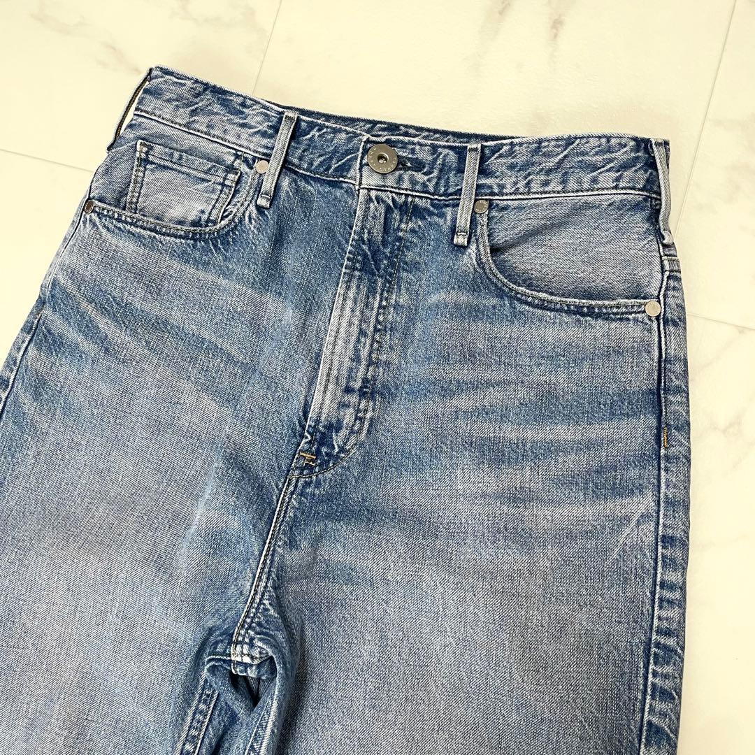 美品 アッパーハイツ×東原妙子 THE FIG FLOW デニムパンツ 25