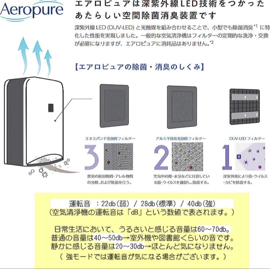 日本製 空気清浄機 空間除菌消臭装置 Aeropure AN-JS1