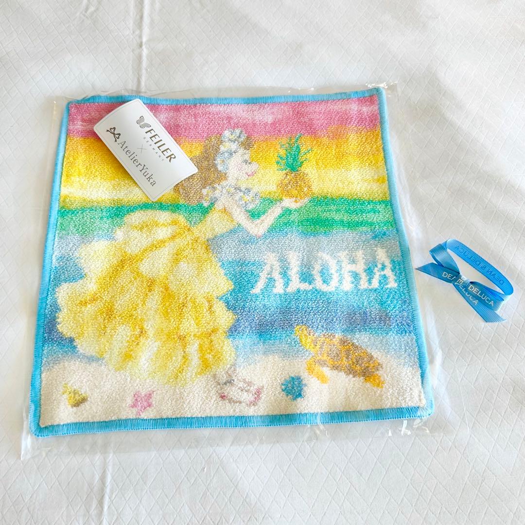 Hawaii限定　FEILER タオルハンカチ　新品　フェイラー