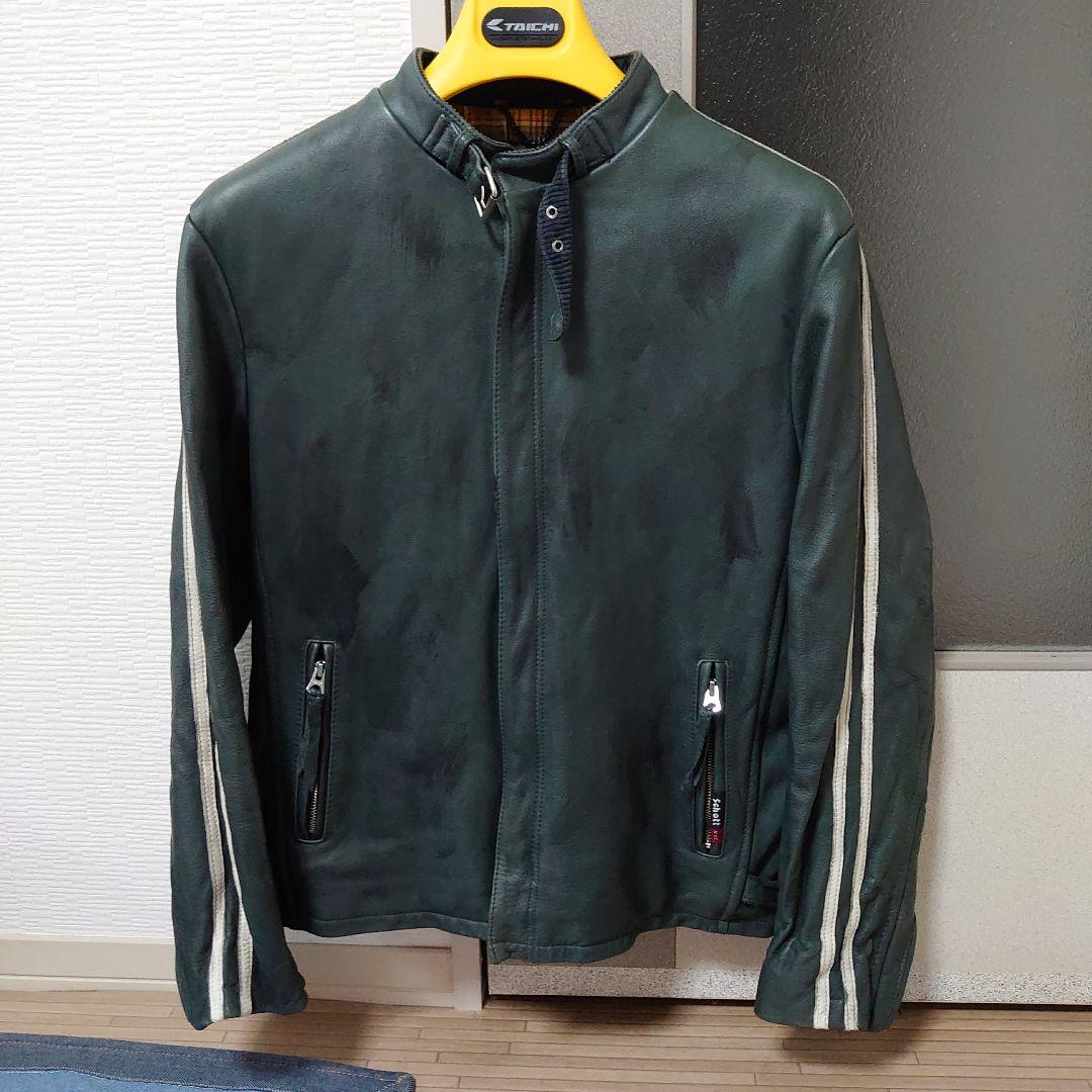 希少XL　schott クラシックレーサー　シングルライダース