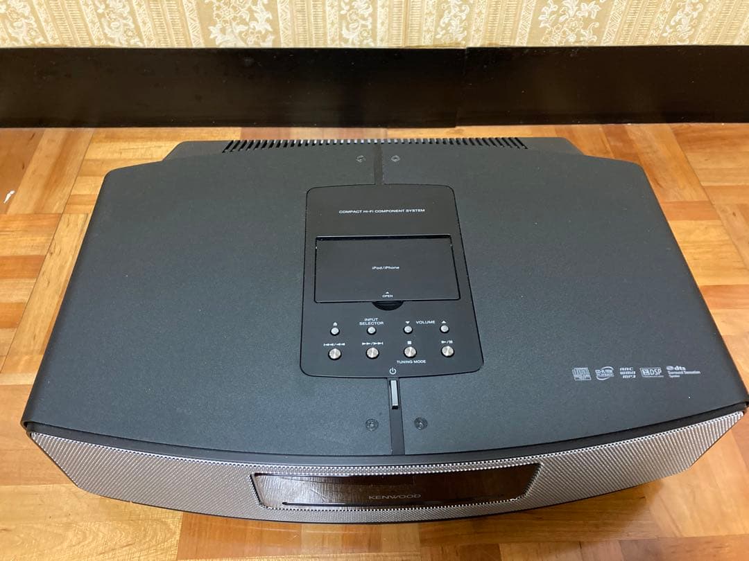 KENWOOD ケンウッド　 U-K525-ブラック コンポ